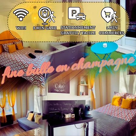 Fine Bulle En Champagne - 1 Chambre - Terrasse Épernay Extérieur photo